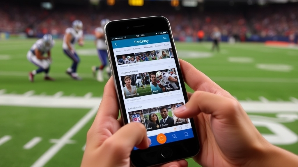 Accessing the NFL Fantasy Football App