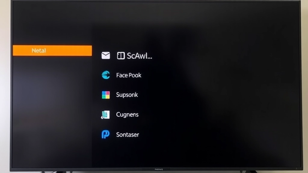 Browsing the IPTV Extreme APK Interface