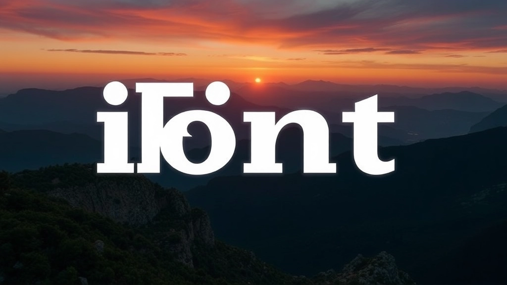 Overview of iFont Application